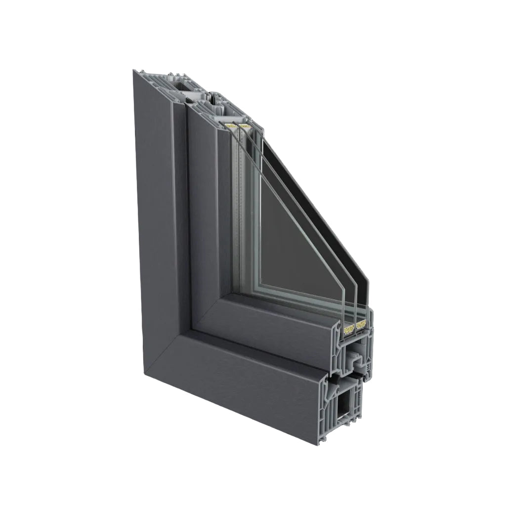 Draaikiepraam op maat - VEKA Perfect Passive