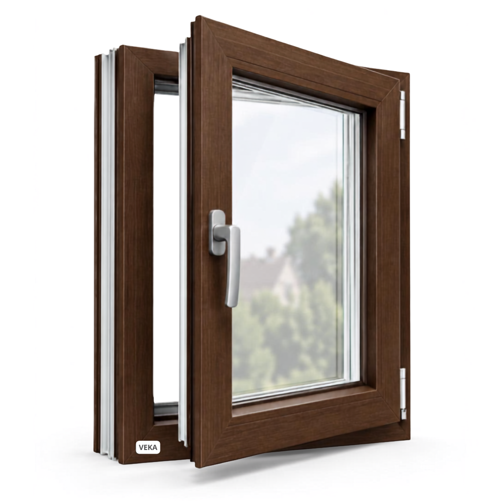 Draairaam op maat - VEKA Softline 82 NL