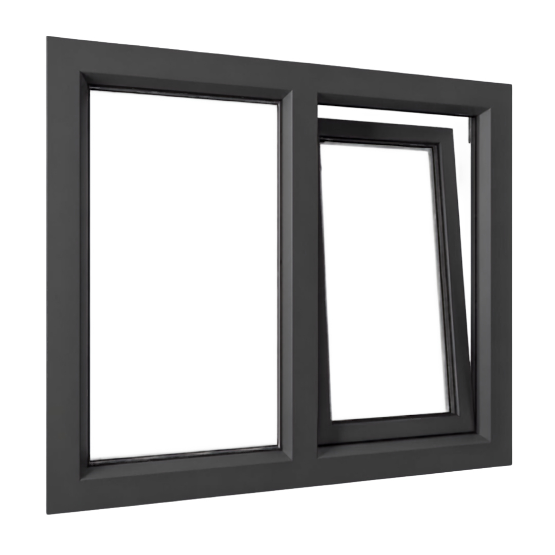 Draaikiepraam op maat - VEKA Perfect Passive