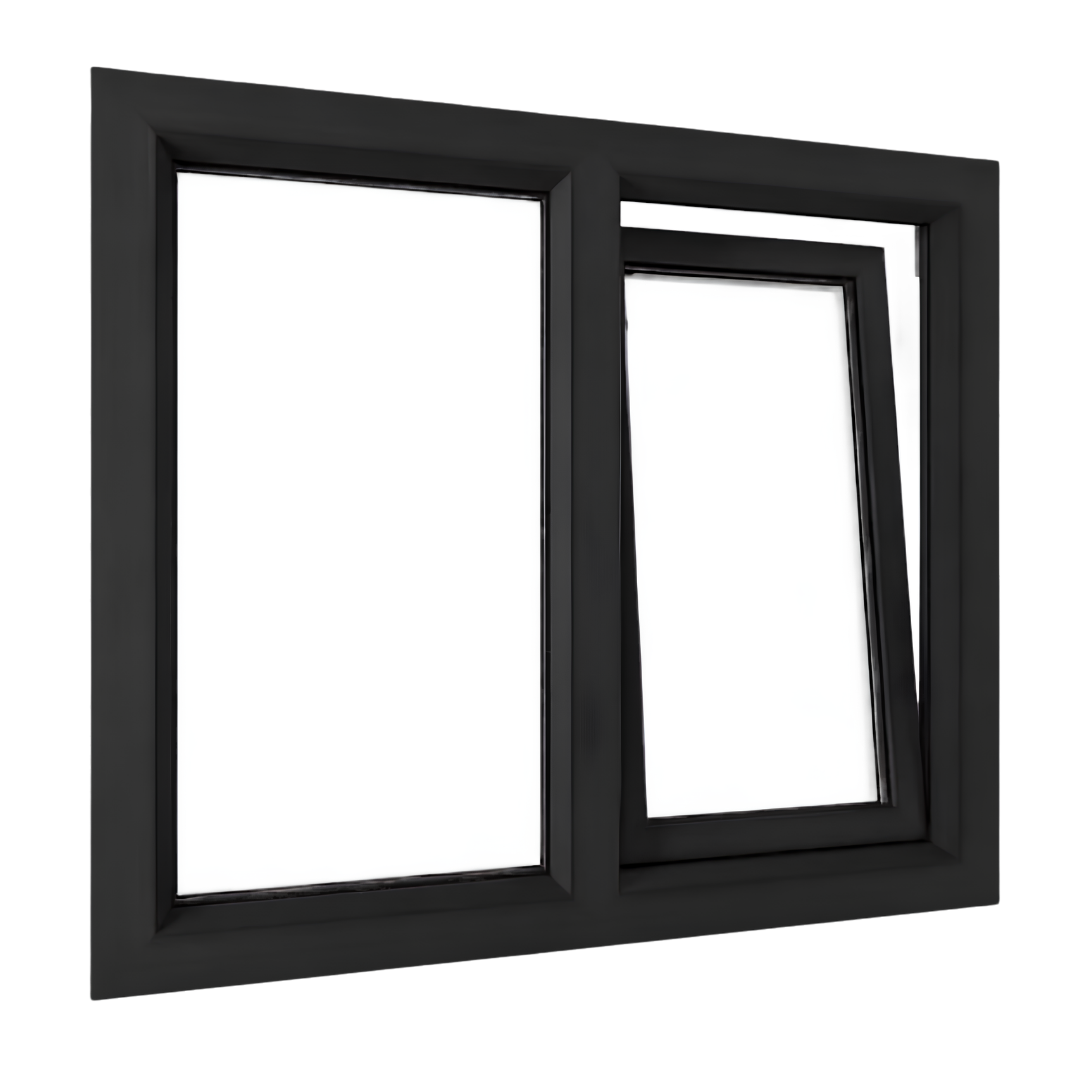 Draaikiepraam op maat - VEKA Perfect Passive