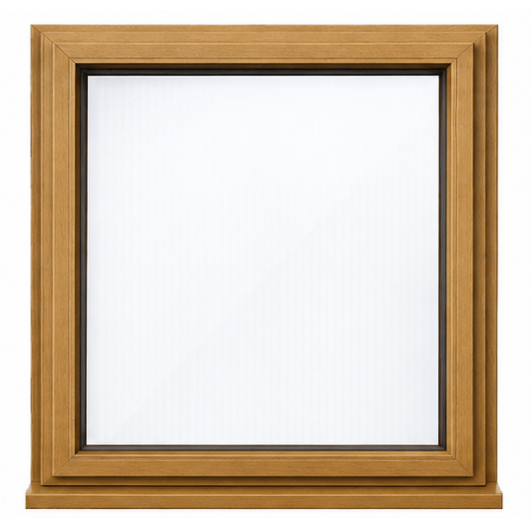 Vast raam op maat - VEKA Perfect Passive
