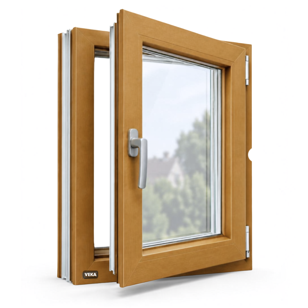 Draairaam op maat - VEKA Softline 82 NL
