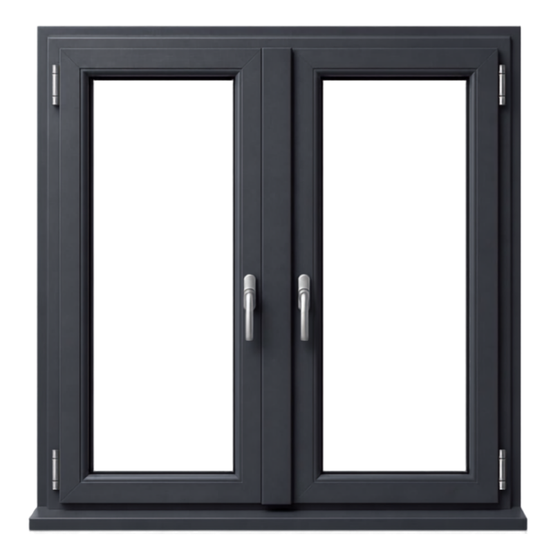 Stolpraam op maat - VEKA Softline 82 NL