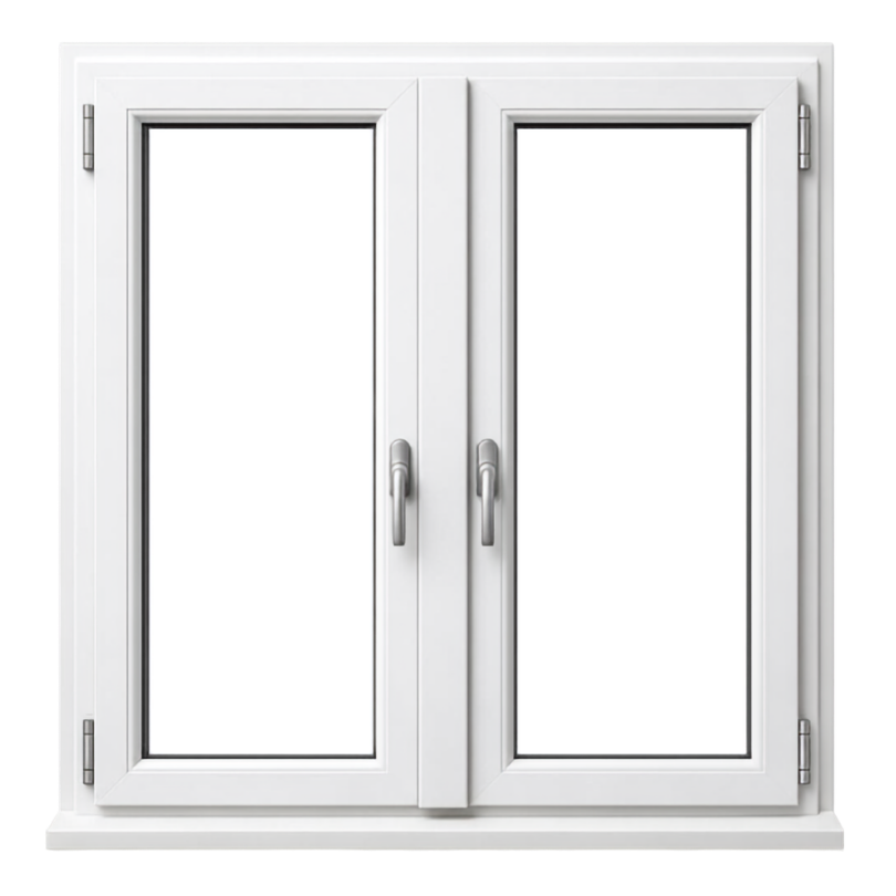 Stolpraam op maat - VEKA Softline 82 NL